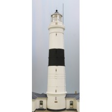 Fertigmodell Diorama Leuchtturm Kampen inkl. Gebäude H0 1:87
